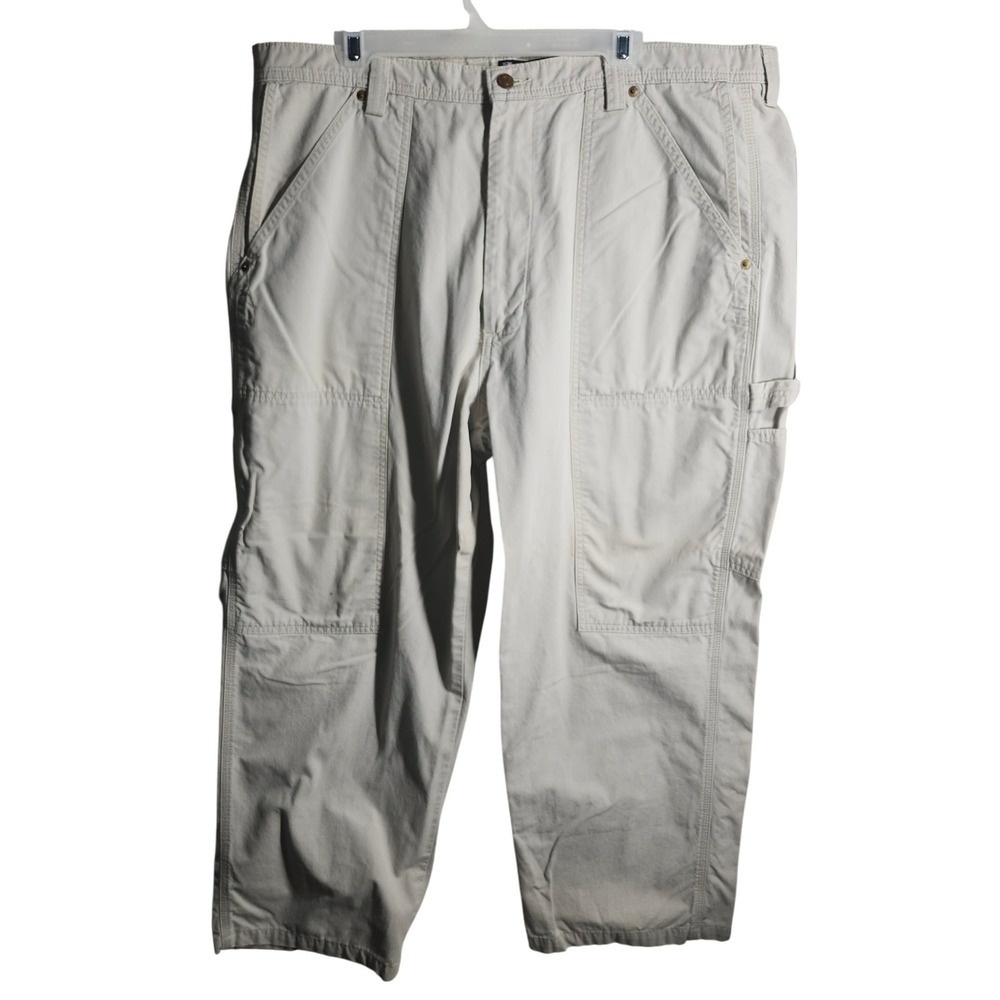 Polo Jeans Company Ralph Lauren‎ Mens 40x29 Welder Carpenter Pants Tan Cotton